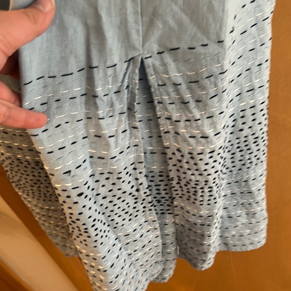 J. Jill Pure Jill Linen Women’s Sleeveless Maxi Dress Blue Size XL - Picture 5 of 9